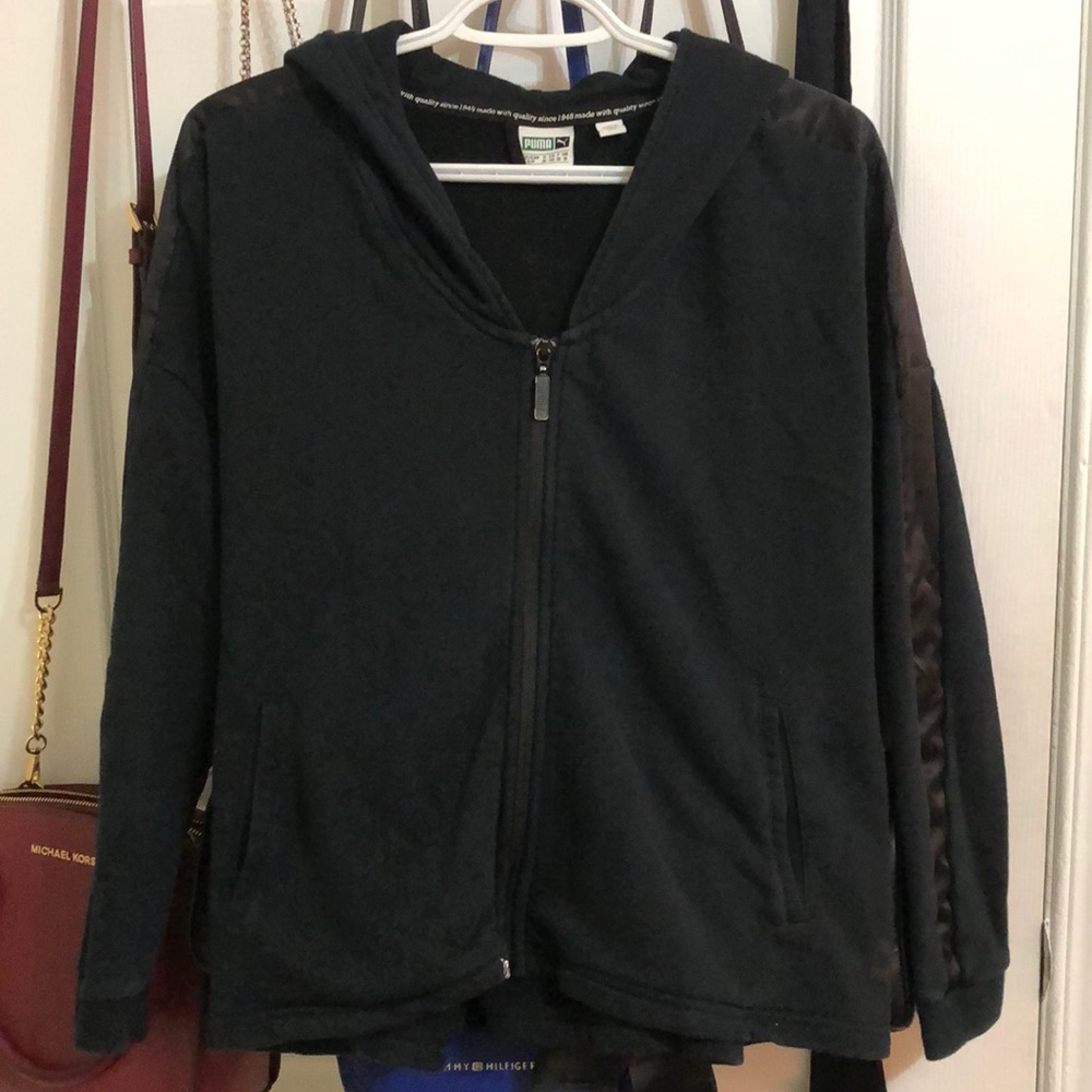 Puma zip up hoodie